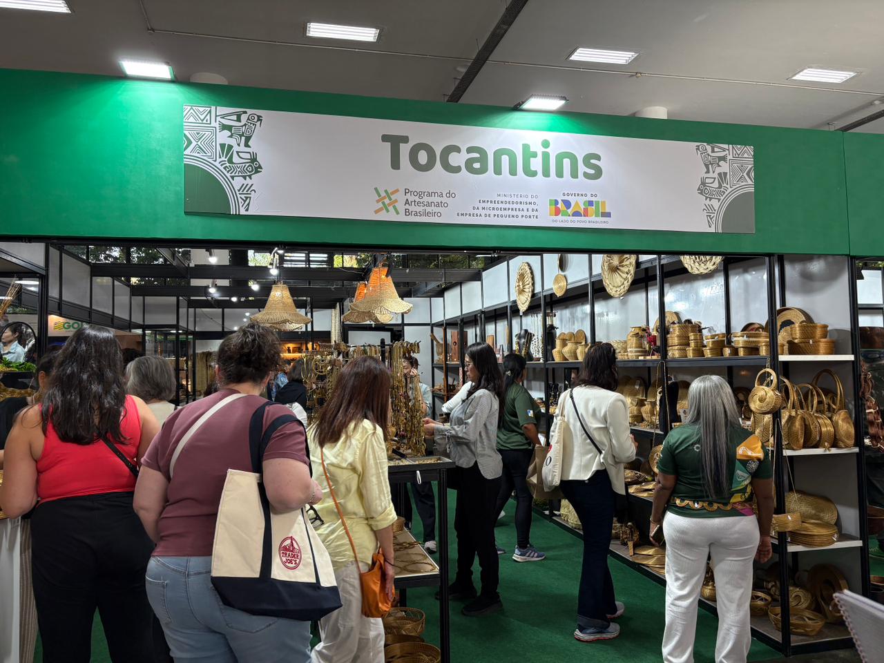 Tocantins abre estande no 22º Salão do Artesanato com peças que exaltam ancestralidade, tradição e identidade cultural